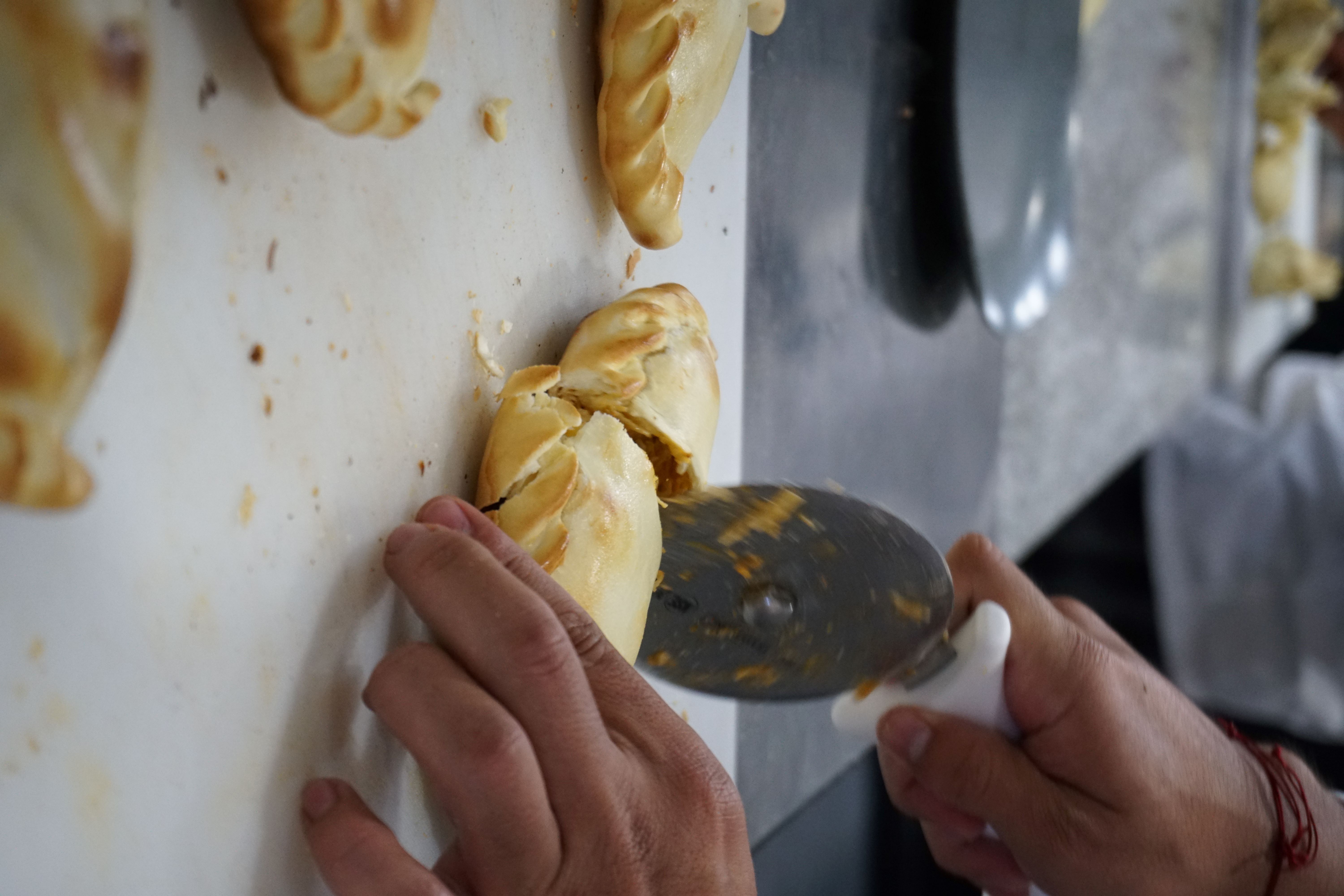 Empanada en feria